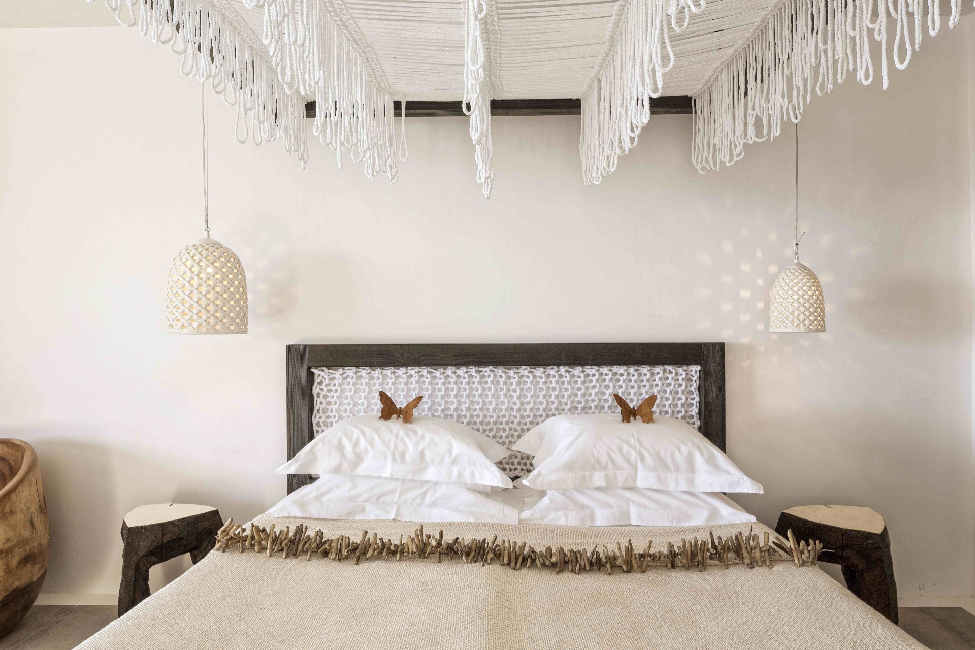 Schlafzimmer des Heavenly Retreats